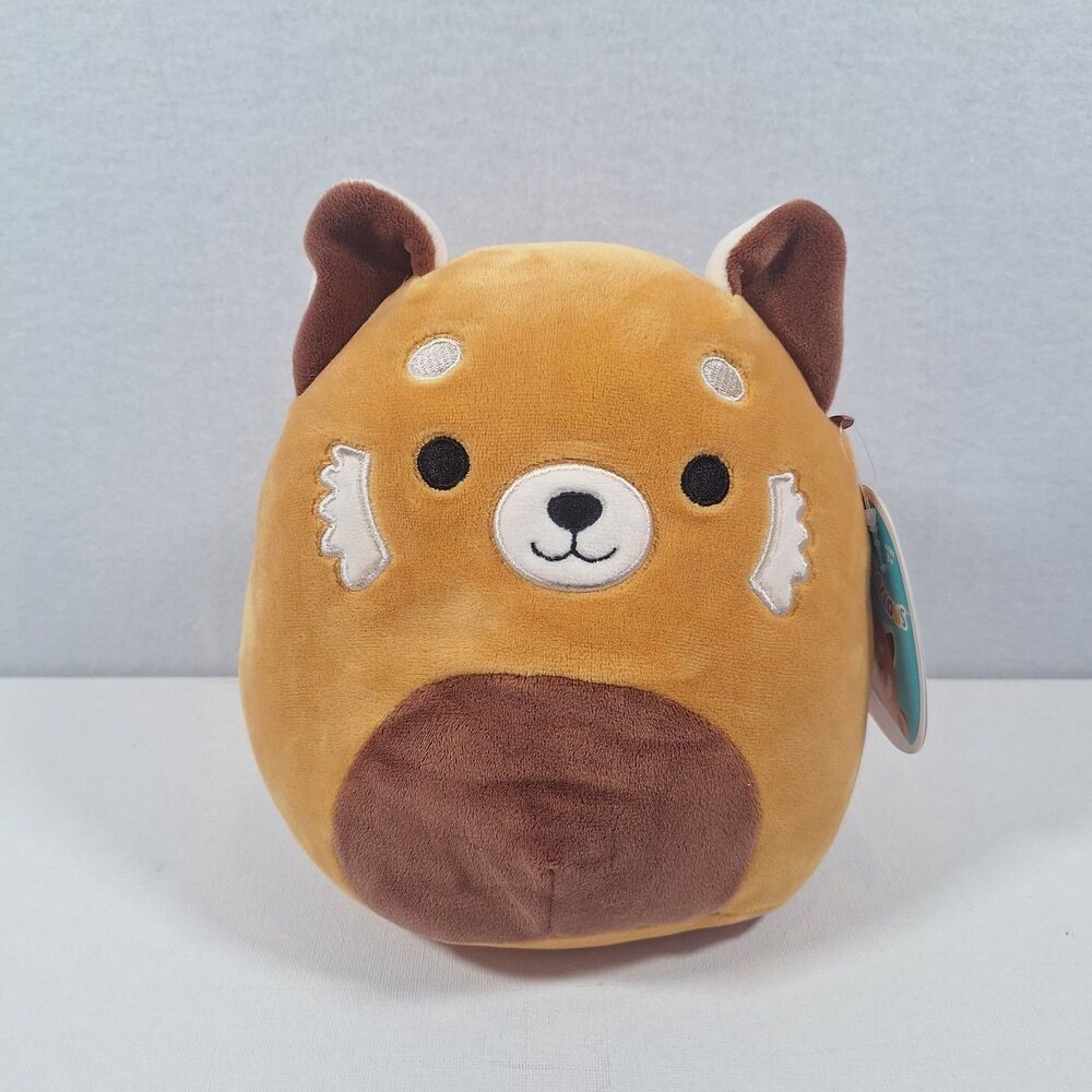 Squishmallow Kellytoy 8"  Seth the Red Panda Soft Plush Stuffed Animal NWT New